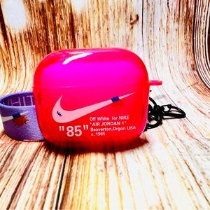 Nike OFF WHITE design Protective case for AirPods 3 (2021) Pink